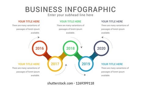 Business infographic. Infographic elements template. Vector illustration. Abstract elements of graph. Modern. Diagram with steps, options, parts or process. Creative concept for infographic. - Vector