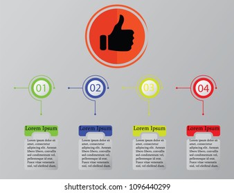 business infographic elements vector