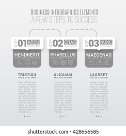 Business Infographic Elements, Vector EPS 10