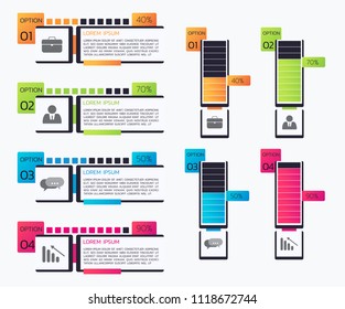 Business Infographic elements,Options, Process chart, Vector eps10 illustration