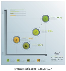 Business Infographic Graph Circle Design Template