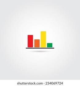 Business infographic icon - Vector