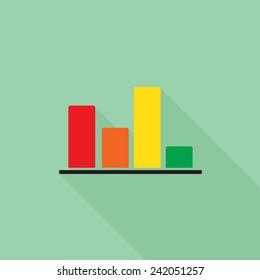 Business infographic icon - Vector