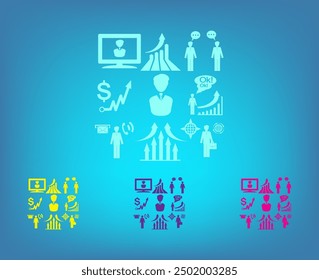 Business Infographic icons - Vector Graphics
