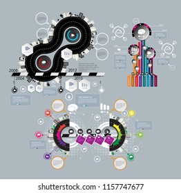 Diseño de infografía empresarial
