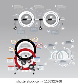 Business infographic layout