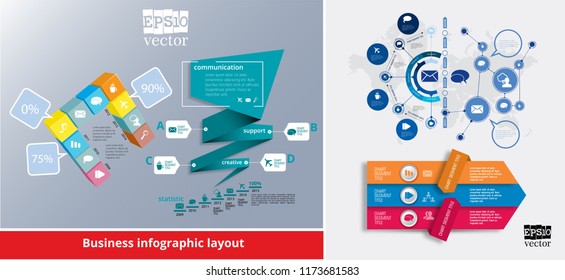 Diseño de infografía empresarial