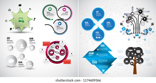 Diseño de infografía empresarial
