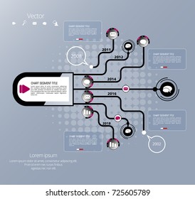 Business infographic layout