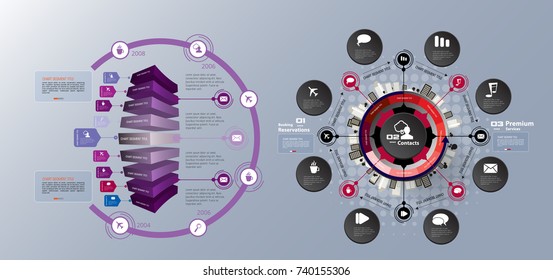 Diseño de infografía empresarial
