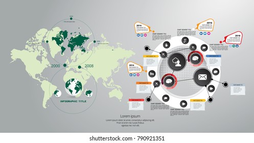 Diseño de infografía empresarial