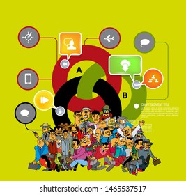 Business infographic layout. Design colorful presentation templates