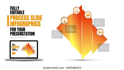 Business infographic layout. Design colorful presentation templates