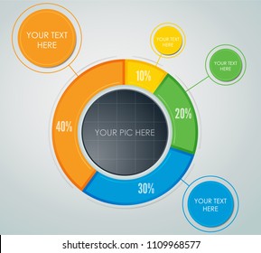 Business Infographic - pie chart