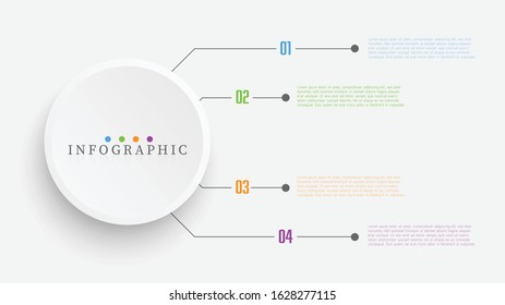 Business infographic presentation and chart Business and finance growth transformation to Successful.