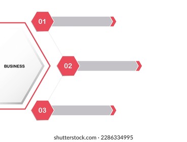 business infographic presentation elements. infographic design diagram with 3 steps, options or processes, business concept, vector. infographic template for creative, graph, present, web banner.