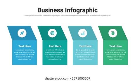 Business infographic presentation layout fully editable.