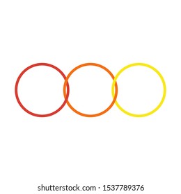 Business infographic. Business process. Circles infographic. Vector illustration