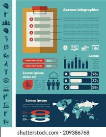 Plantilla de Infografía Empresarial.
