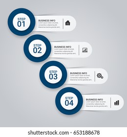 Business infographic template