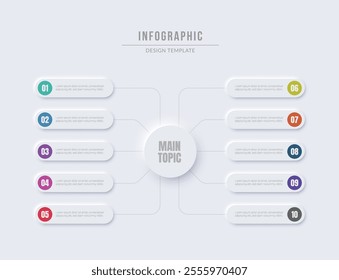 Business infographic template. 6 Step timeline journey. Process diagram, 5 options on white background. Vector Infographic label design template 5 options or steps. workflow layouts, banners, chart