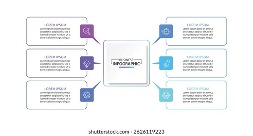 Modelo de infográfico comercial. 63 Passo linha do tempo jornada. Diagrama de processo, ilustração de vetor de elementos infográficos.