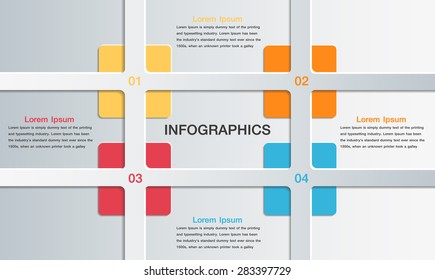 Business infographic template .abstract background 