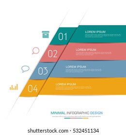 Business  infographic  template  the concept is circle option step with  full color icon can be used for diagram  infograph  chart or  business presentation , Vector design element  illustration