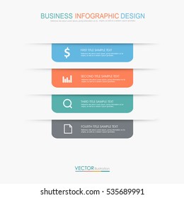 Business  Infographic  Template  The Concept Is Circle Option Step With  Full Color Icon Can Be Used For Diagram  Infograph  Chart Or  Business Presentation , Vector Design Element  Illustration