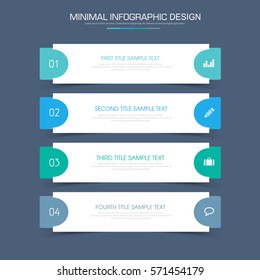 Business  infographic  template  the concept is circle option step with  full color icon can be used for diagram  infograph  chart  business presentation or web , Vector design element  illustration