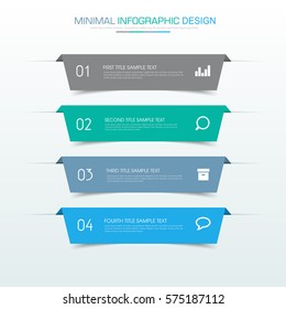 Business  infographic  template  the concept is circle option step with  full color icon can be used for diagram  infograph  chart  business presentation or web , Vector design element  illustration