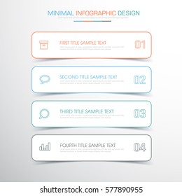 Business  Infographic  Template  The Concept Is Circle Option Step With  Full Color Icon Can Be Used For Diagram  Infograph  Chart  Business Presentation Or Web , Vector Design Element  Illustration