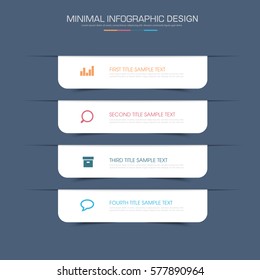 Business  infographic  template  the concept is circle option step with  full color icon can be used for diagram  infograph  chart  business presentation or web , Vector design element  illustration