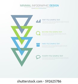 Business  infographic  template  the concept is circle option step with  full color icon can be used for diagram  infograph  chart  business presentation or web , Vector design element  illustration