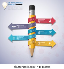 business Infographic Template. Data Visualization. Can be used for workflow layout, number of options, steps, infograph diagram, graph, presentation, chart and web design. Vector illustration.