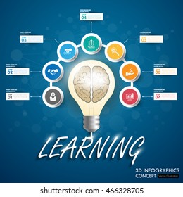 business Infographic Template. Data Visualization. Can be used for workflow layout, number of options, steps, diagram, graph, presentation, chart and web design. Vector illustration.