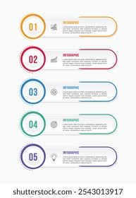 Design de modelo de infográfico de negócios. 4-5-6 opções ou etapas cronograma infográfico design. Pode ser usado para diagrama de processo, apresentações, layout de fluxo de trabalho, fluxograma, etapas, banner.