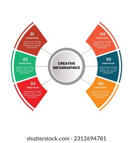 Business Infographic template Design idea