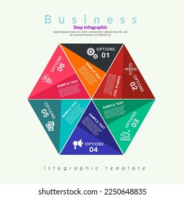 business infographic template design. Realistic circle diagram infographic. modern Business annual report data visualization. Flat timeline infographic presentation element.