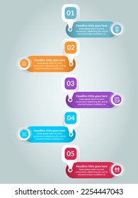business infographic template design. Realistic circle diagram infographic. modern Business annual report data visualization.