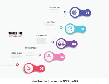 vector de diseño de plantillas de infografía de negocios