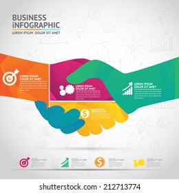 Business infographic template design vector illustration