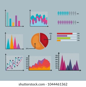 business infographic template icons