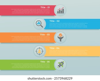 Business infographic template. infographic layout or flowchart. data visualization chart vector