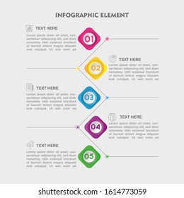 business infographic template for presentation