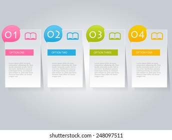 Business infographic template for presentation, education, web design, banner, brochure, flyer. Vector illustration.