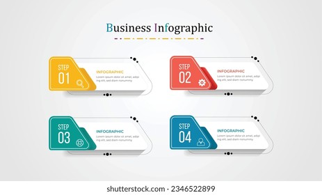 Business Infographic template. Thin line design with numbers 5 options or steps.
Keywords:
