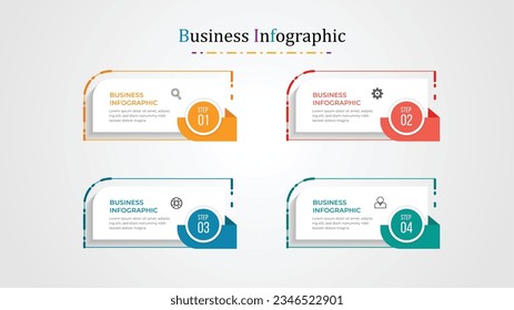 Business Infographic template. Thin line design with numbers 5 options or steps.
Keywords: