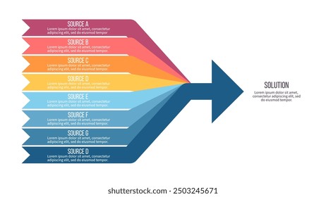 Business infographic template. Timeline with 5 options, circles, steps. Vector chart.