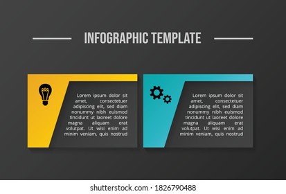 Infografik-Vorlage für Unternehmen. Zeitplan. Vektorgrafik